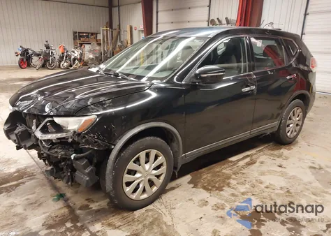 2015 Nissan Rogue S from USA, damaged, VIN KNMAT2MV3FP513496